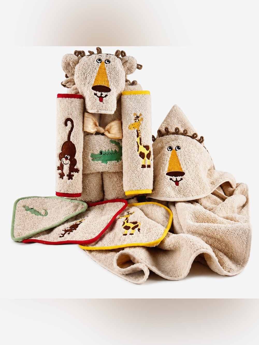 Safari Hooded Towel Gift Set